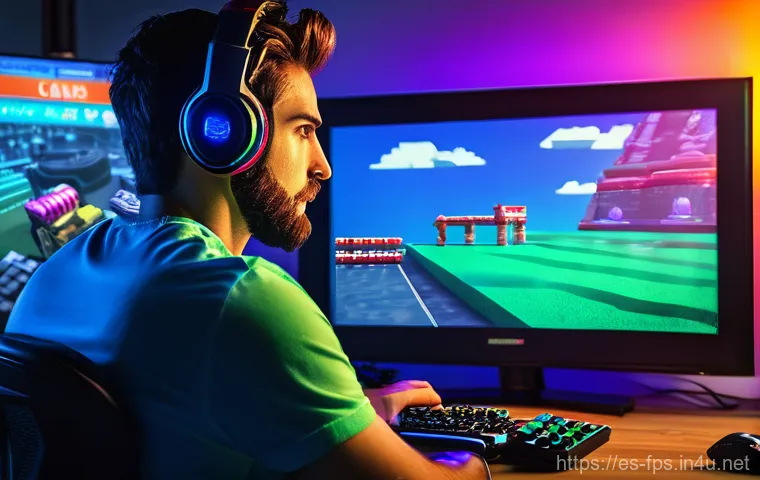 추억의 FPS 게임 다시 접속하기 - Here are three image generation prompts based on the provided text, crafted to be detailed and adher...