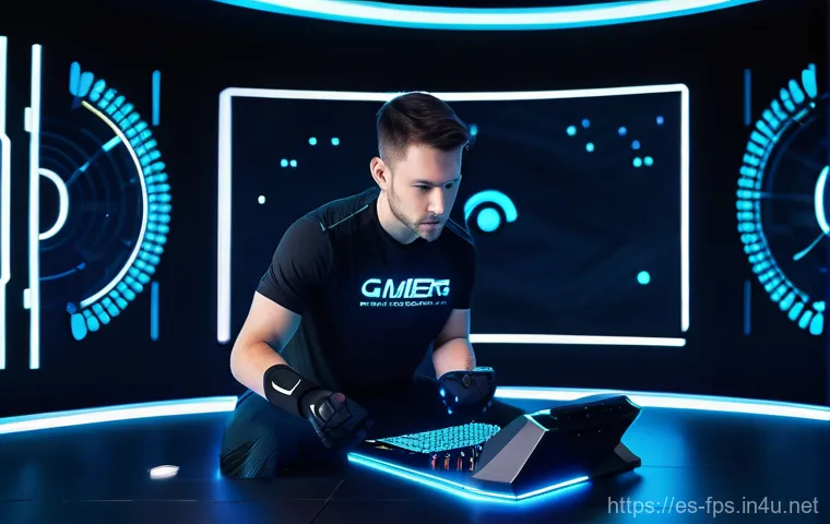 헤드샷 정확도 높이는 법 - The Ergonomic Gamer's Zen Zone**
"A young adult gamer, gender-neutral in appearance, sits in a high... 헤드샷 정확도 높이는 법 - The Ergonomic Gamer's Zen Zone**
"A young adult gamer, gender-neutral in appearance, sits in a high...