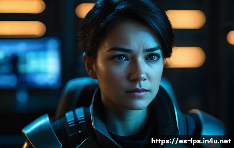 FPS 게임의 스토리텔링 혁신 사례 - **Prompt 1: The Weight of Command in a Dystopian Future**
A highly detailed, cinematic shot of a...